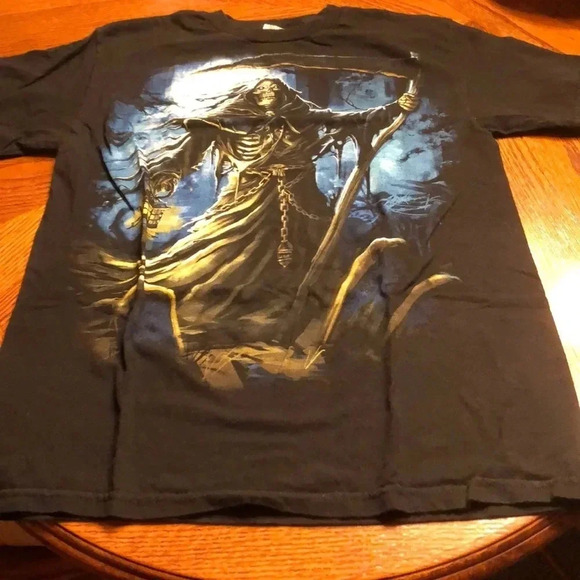 Grim Reaper Tee Shirt - Picture 2 of 3